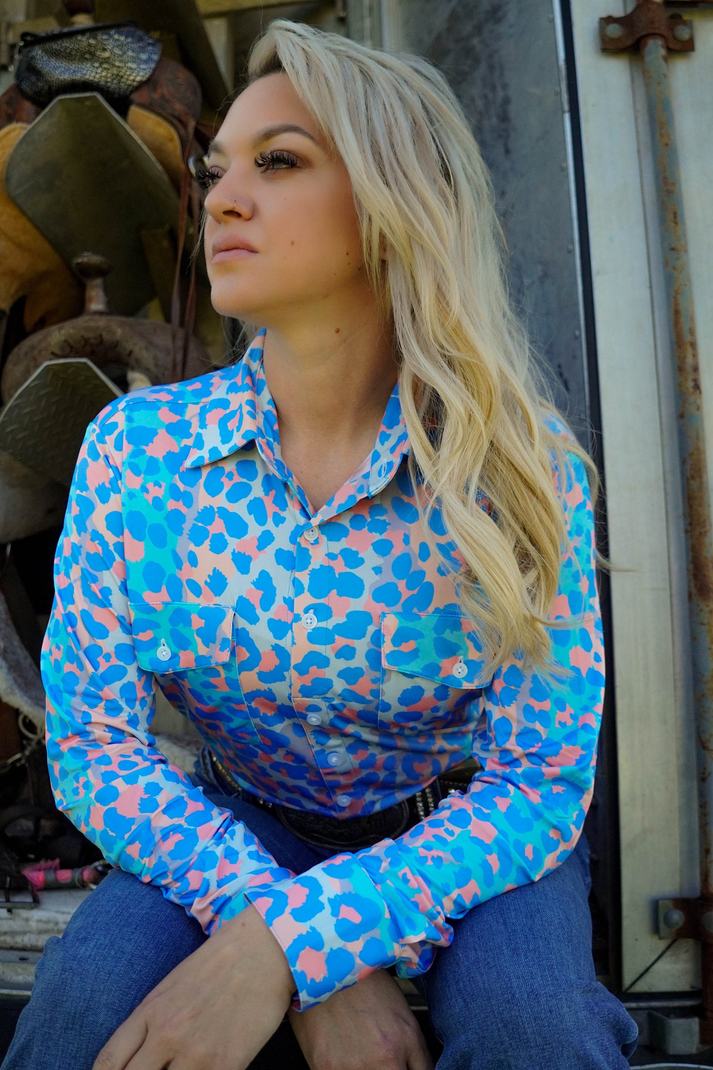 Western Shirt Cheetah