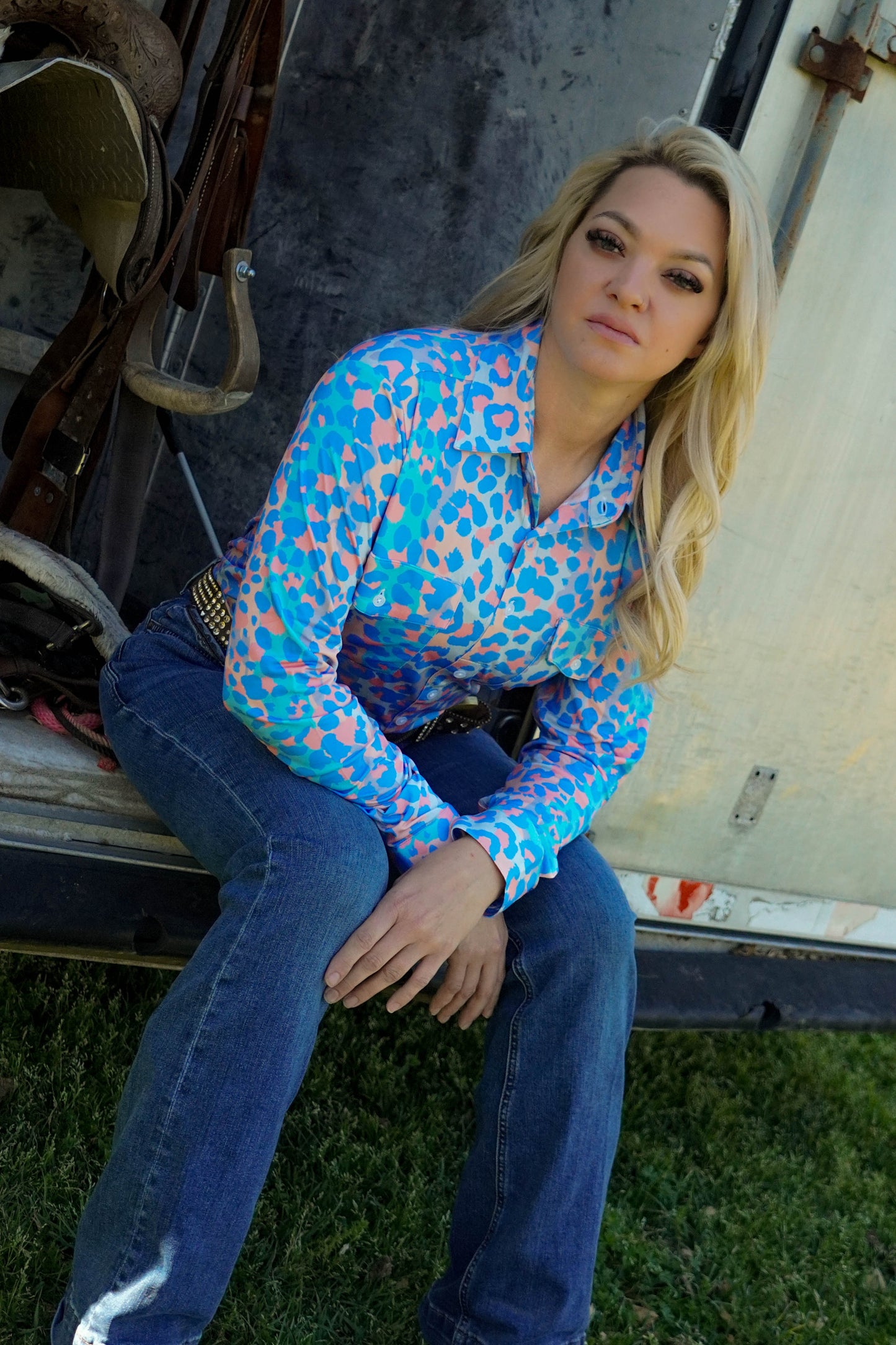 Western Shirt Cheetah