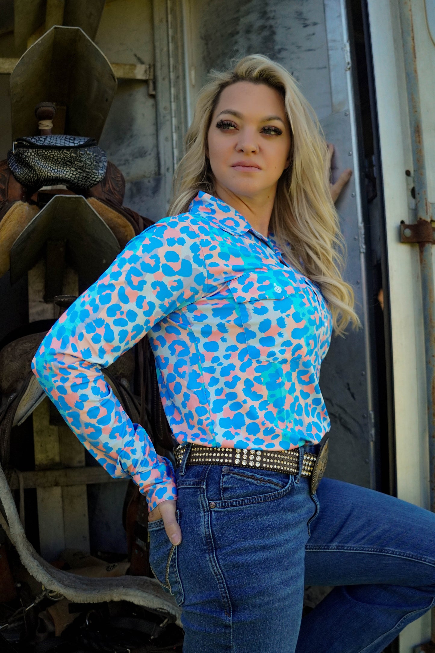 Western Shirt Cheetah