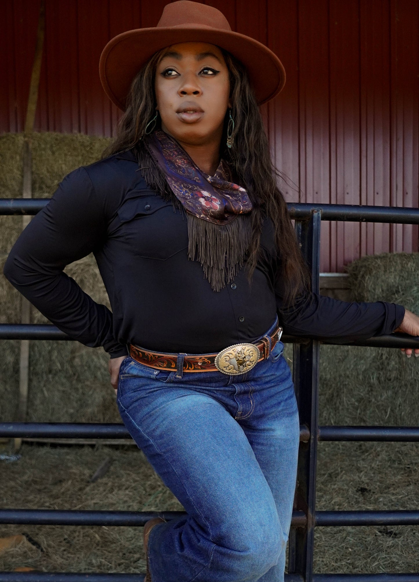 Western Shirt Black