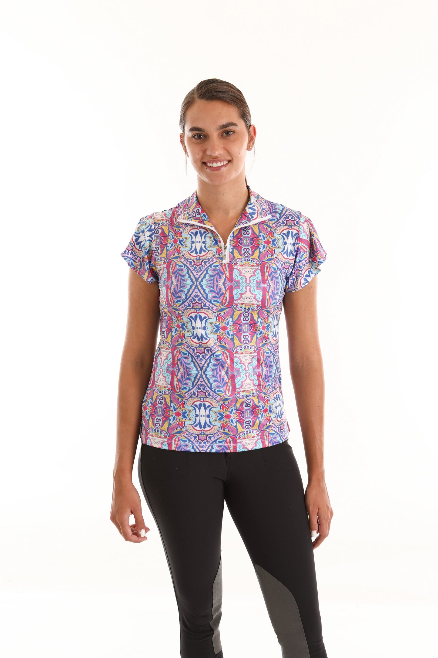 Short Sleeve Paisley