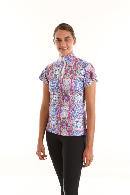 Short Sleeve Paisley