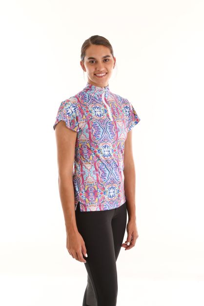 Short Sleeve Paisley