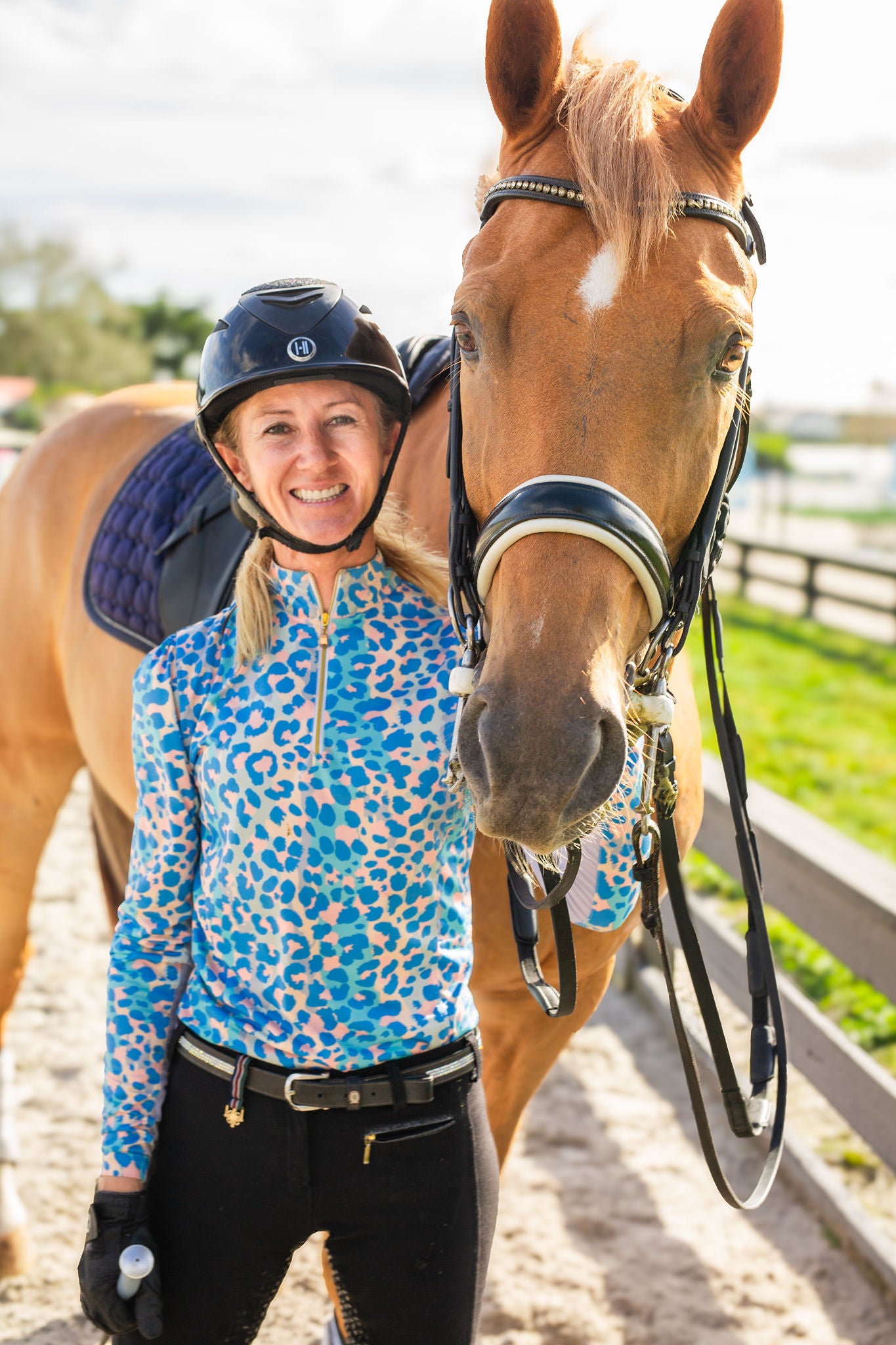 Long Sleeve Sun Shirt Cheetah