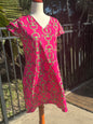 Pink and Lime Green Bits Dress