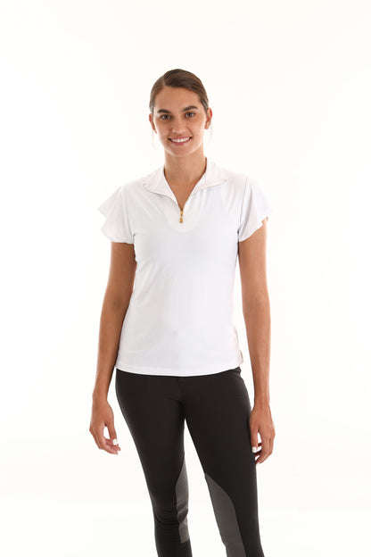 Short Sleeve White